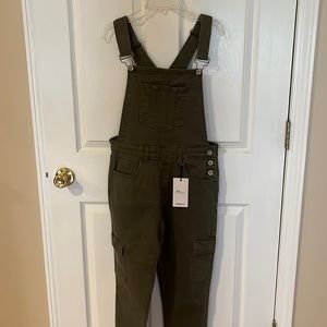 Overalls - olive green size medium